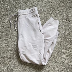 High rise light pink sweatpants